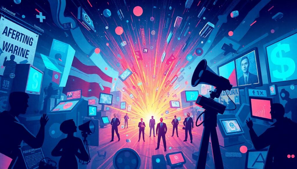 Новая информационная война: как государство, СМИ и соцсети формируют повестку дня - иллюстрация