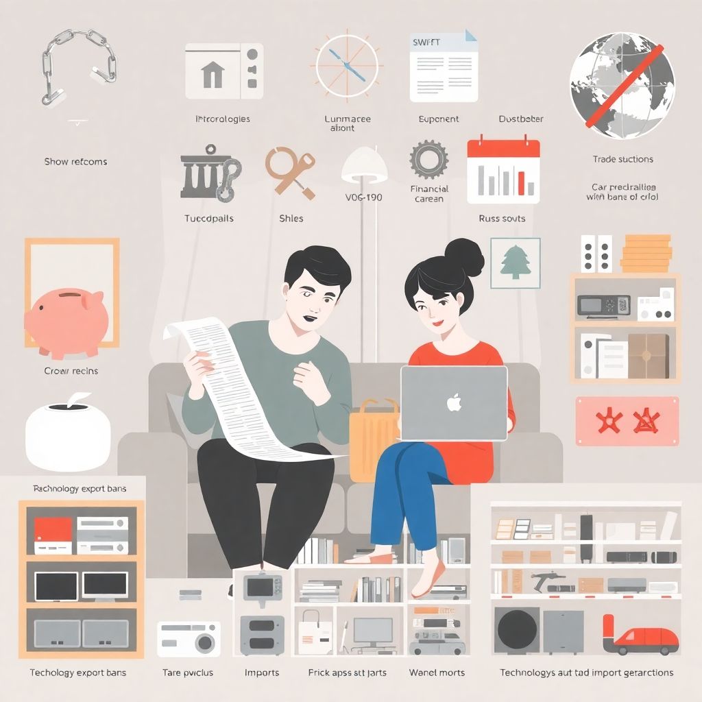 Политика санкций: как ограничения меняют экономику России и жизнь людей