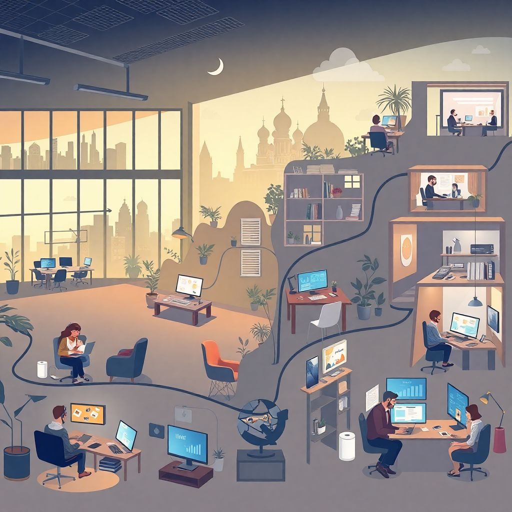 Новый мир труда в России: удалёнка, самозанятость и платформа-экономика